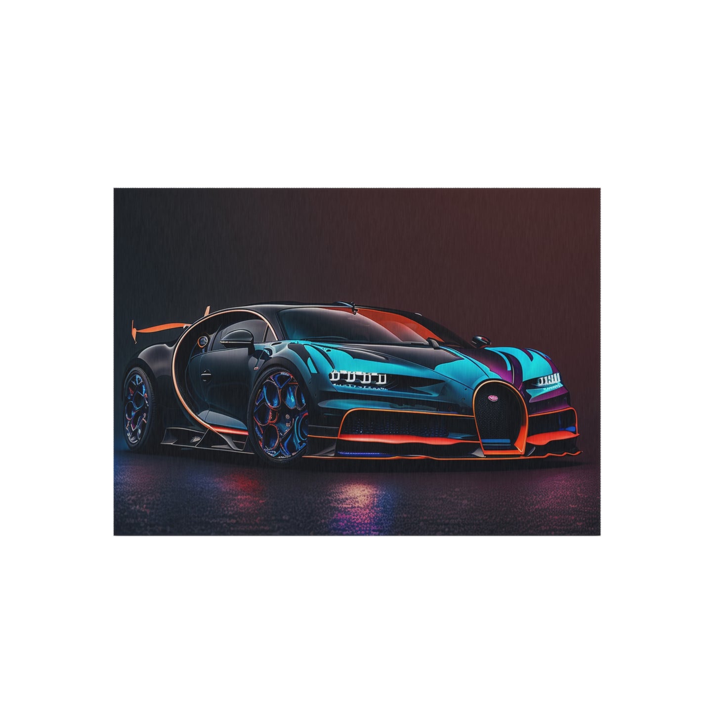 Outdoor Rug  Bugatti Chiron Super 1