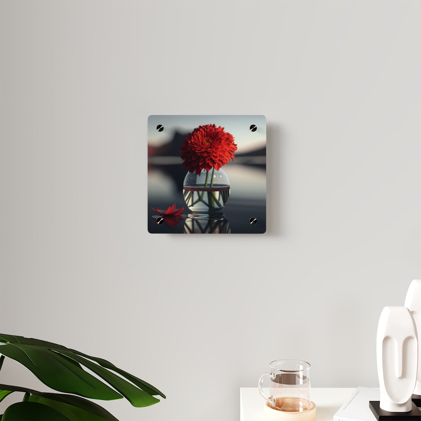 Acrylic Wall Art Panels Chrysanthemum 2