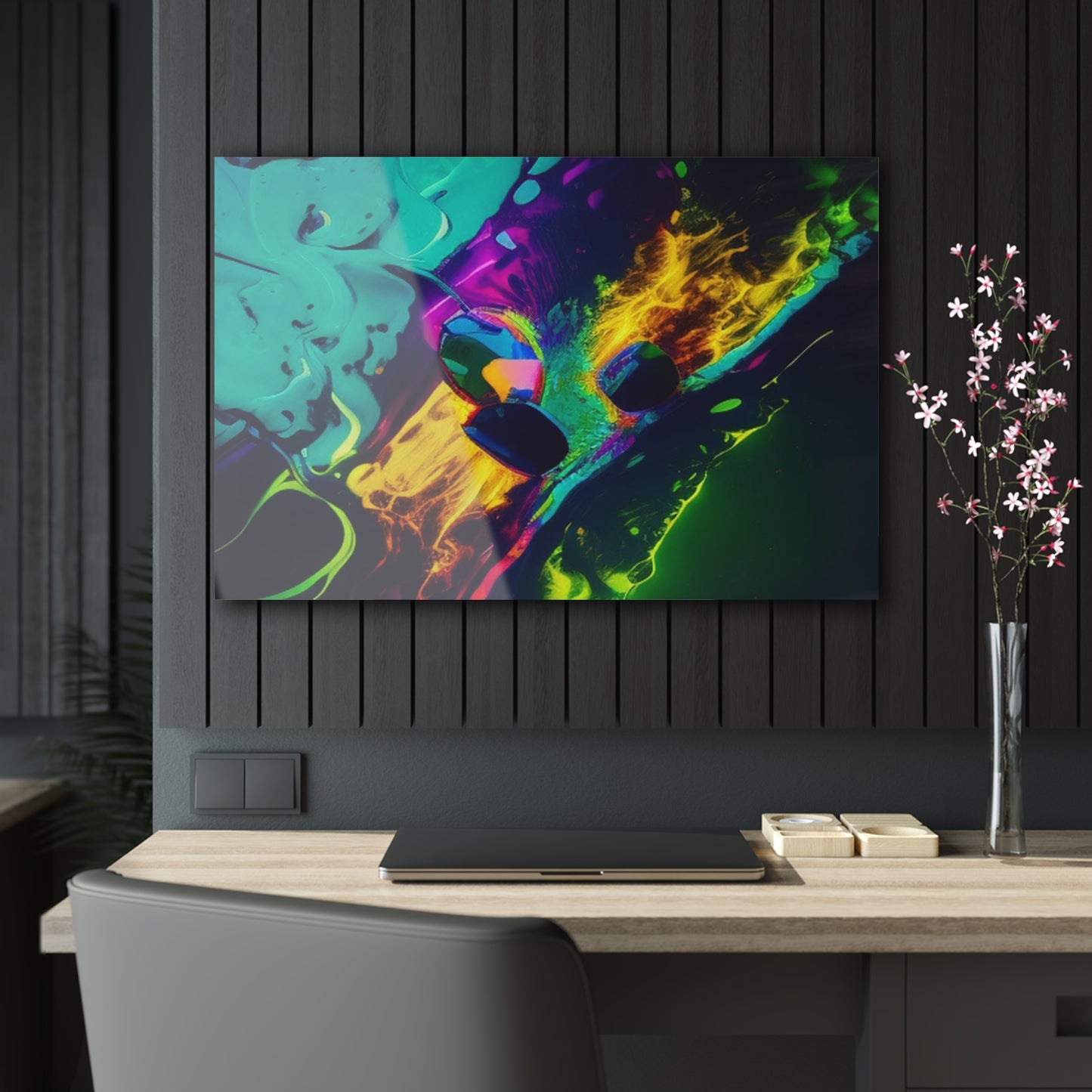 Acrylic Prints Florescent Glow 4