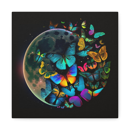 Canvas Gallery Wraps Moon Butterfly 2