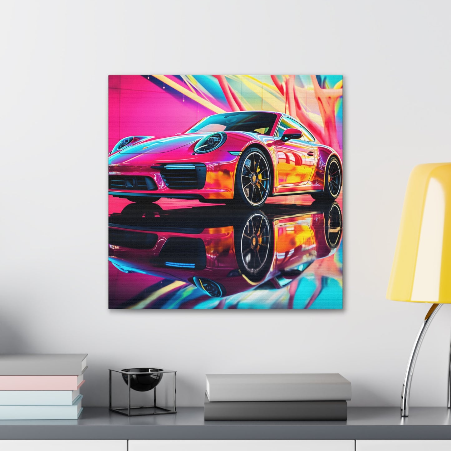 Canvas Gallery Wraps Macro Porsche 4