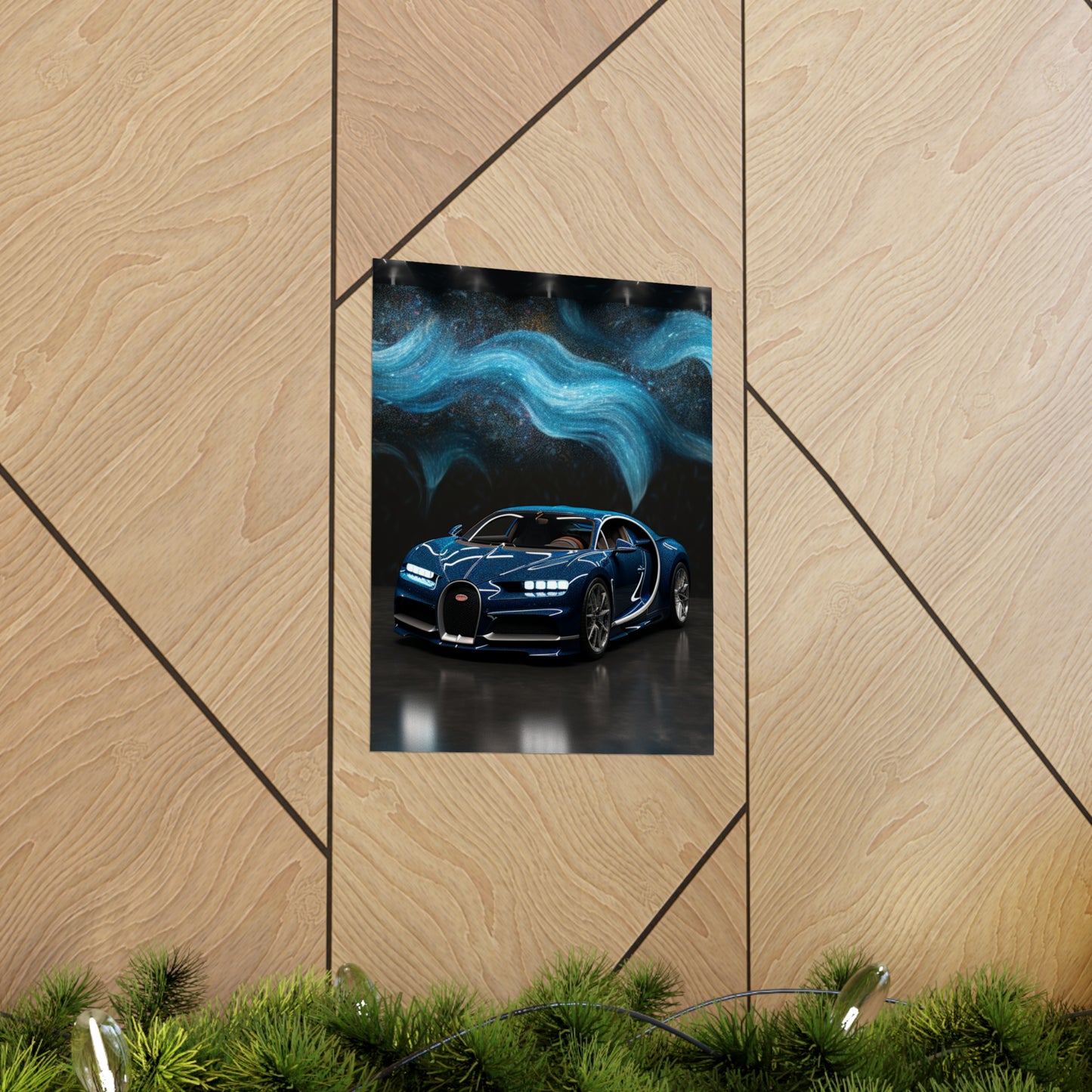 Premium Matte Vertical Posters Hyper Bugatti 3