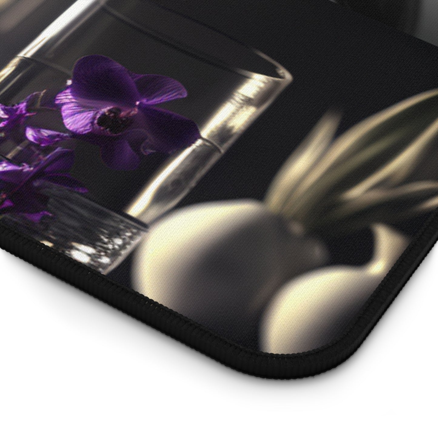 Desk Mat Purple Orchid Glass vase 5