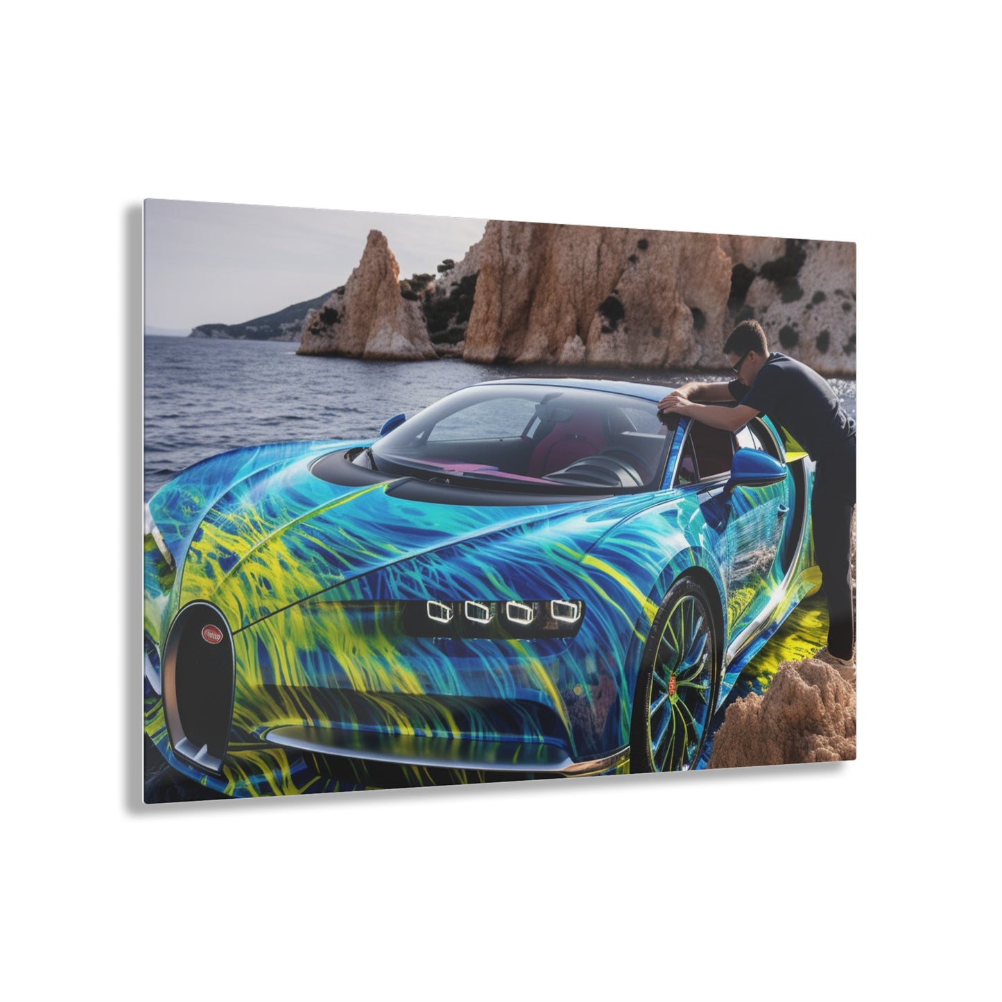 Acrylic Prints Bugatti Water 1