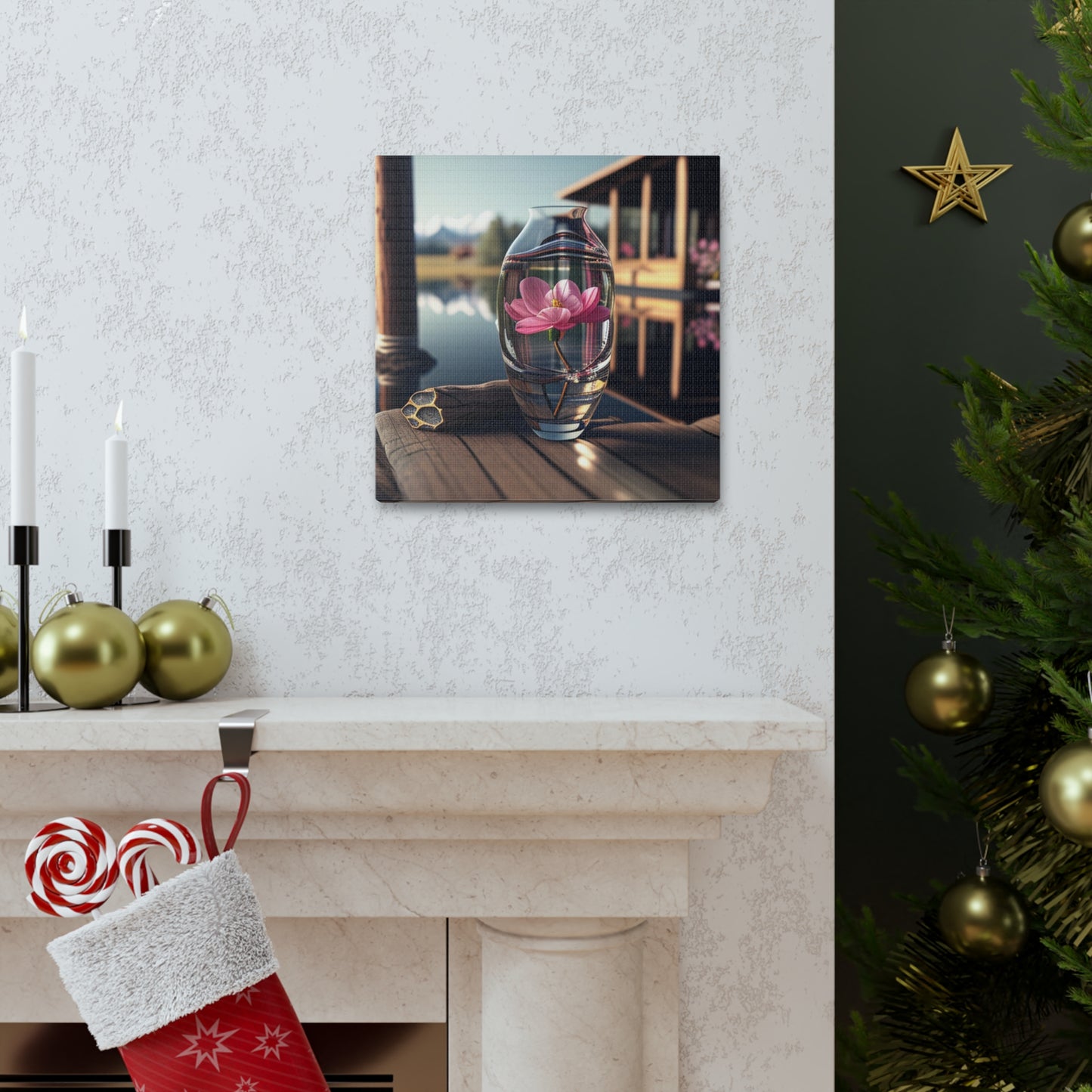 Canvas Gallery Wraps Pink Magnolia 2