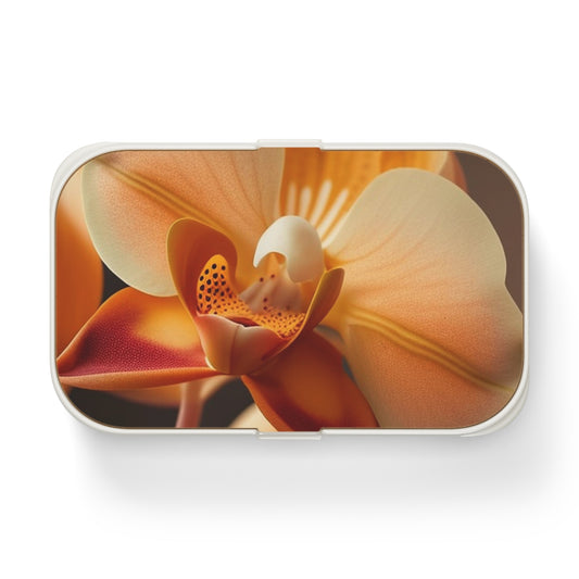 Bento Lunch Box Orange Orchid 3