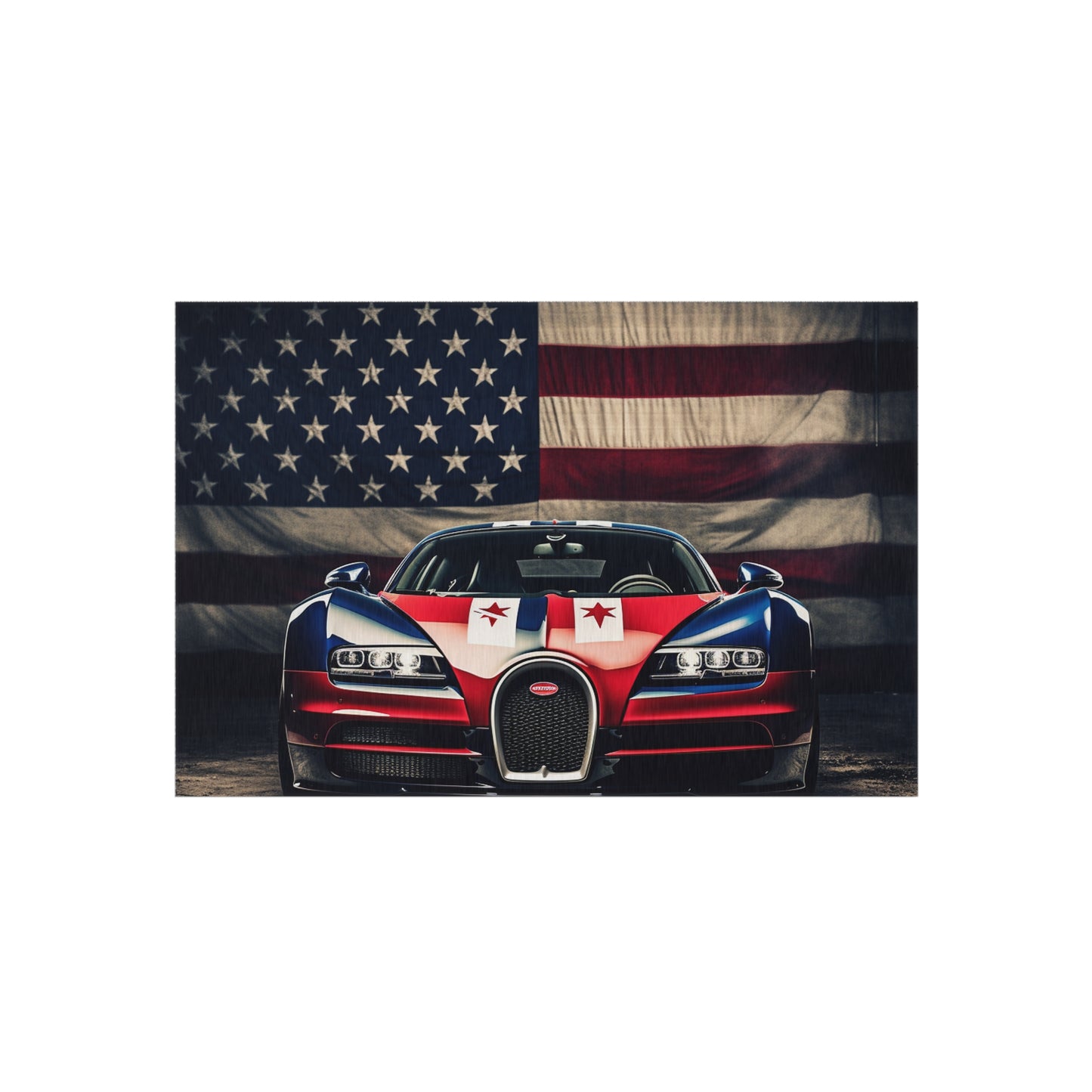 Outdoor Rug  Bugatti American Flag 3