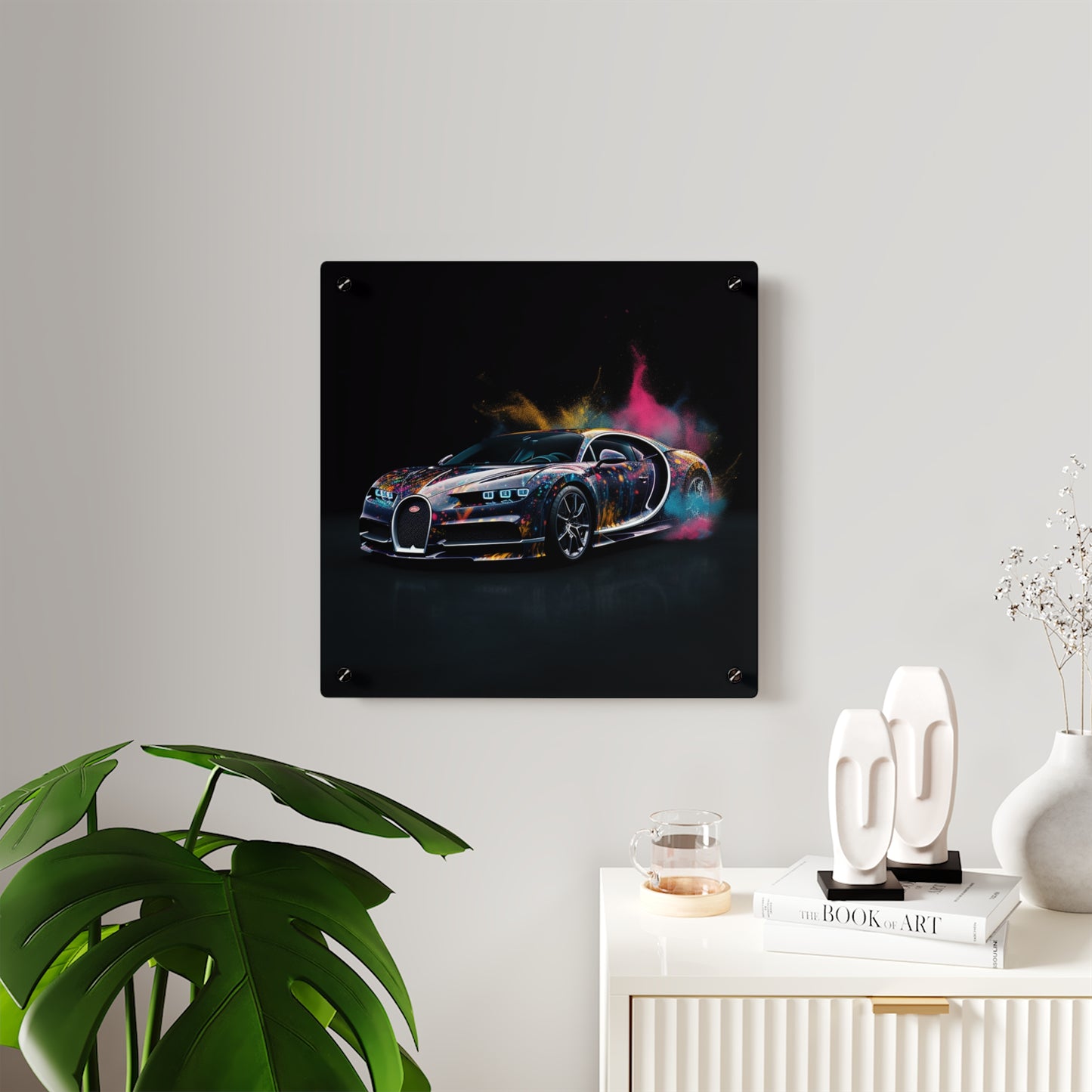 Acrylic Wall Art Panels Hyper Bugatti 4