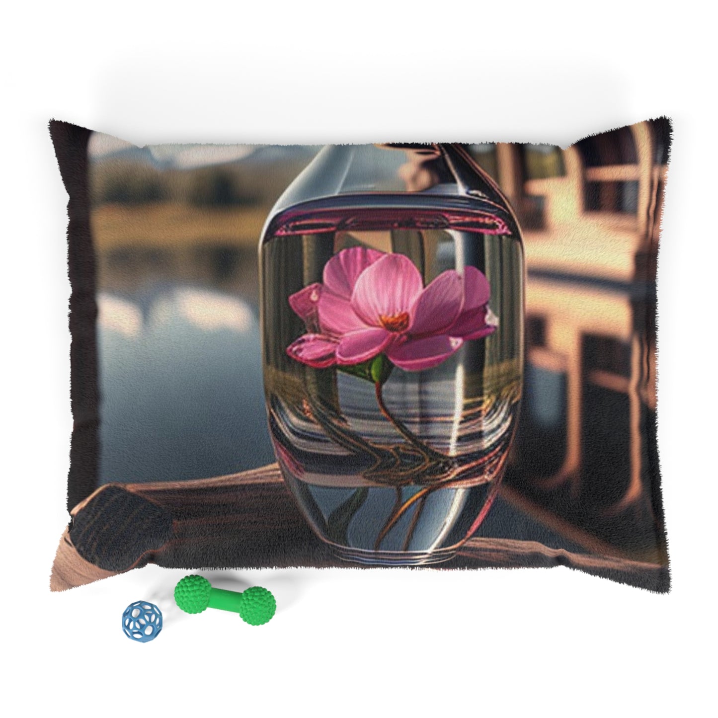 Pet Bed Pink Magnolia 3