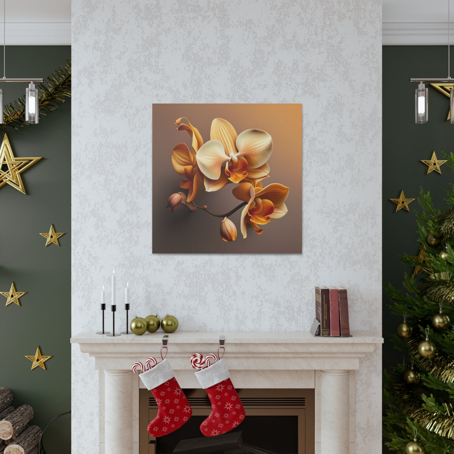 Canvas Gallery Wraps orchid pedals 2