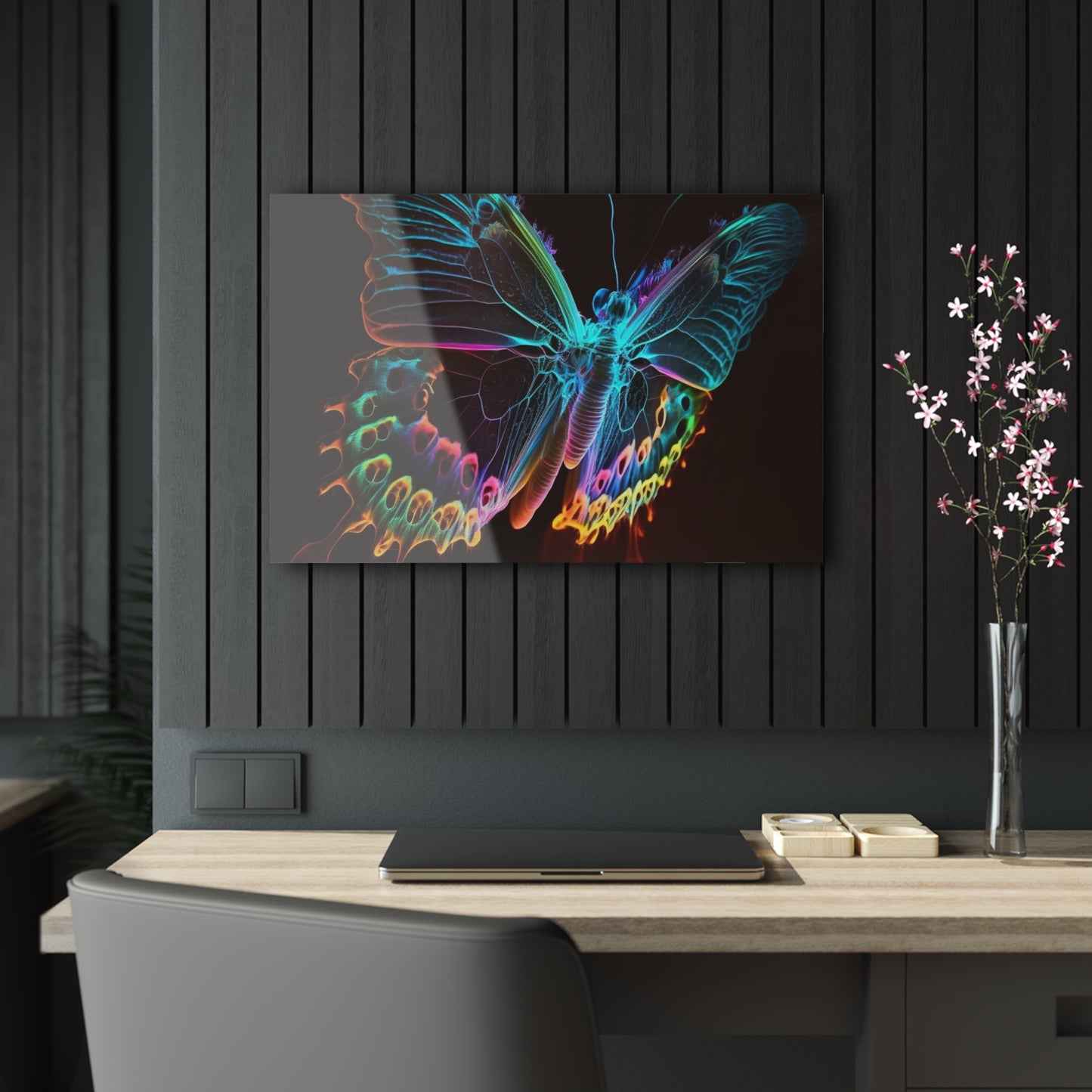 Acrylic Prints Thermal Butterfly 2