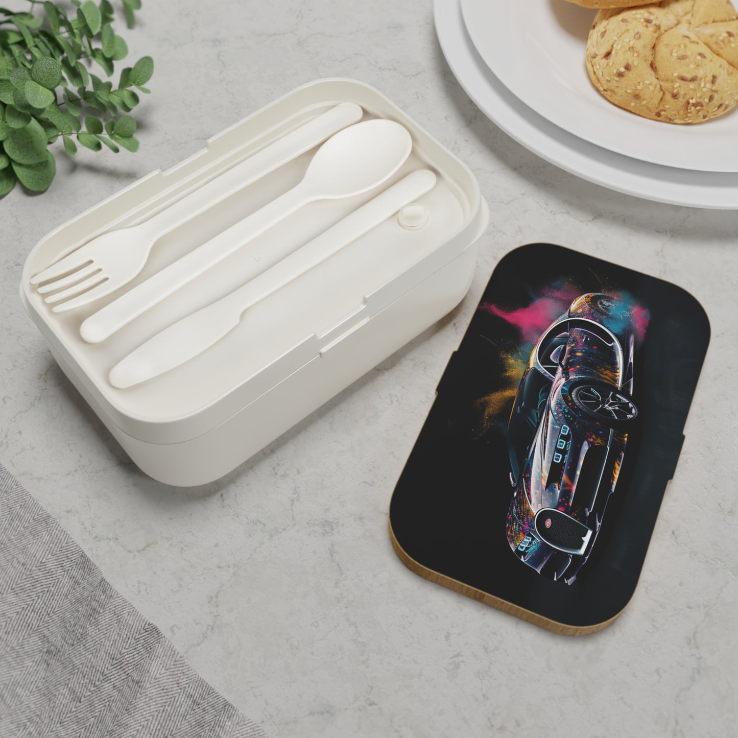 Bento Lunch Box Hyper Bugatti 4