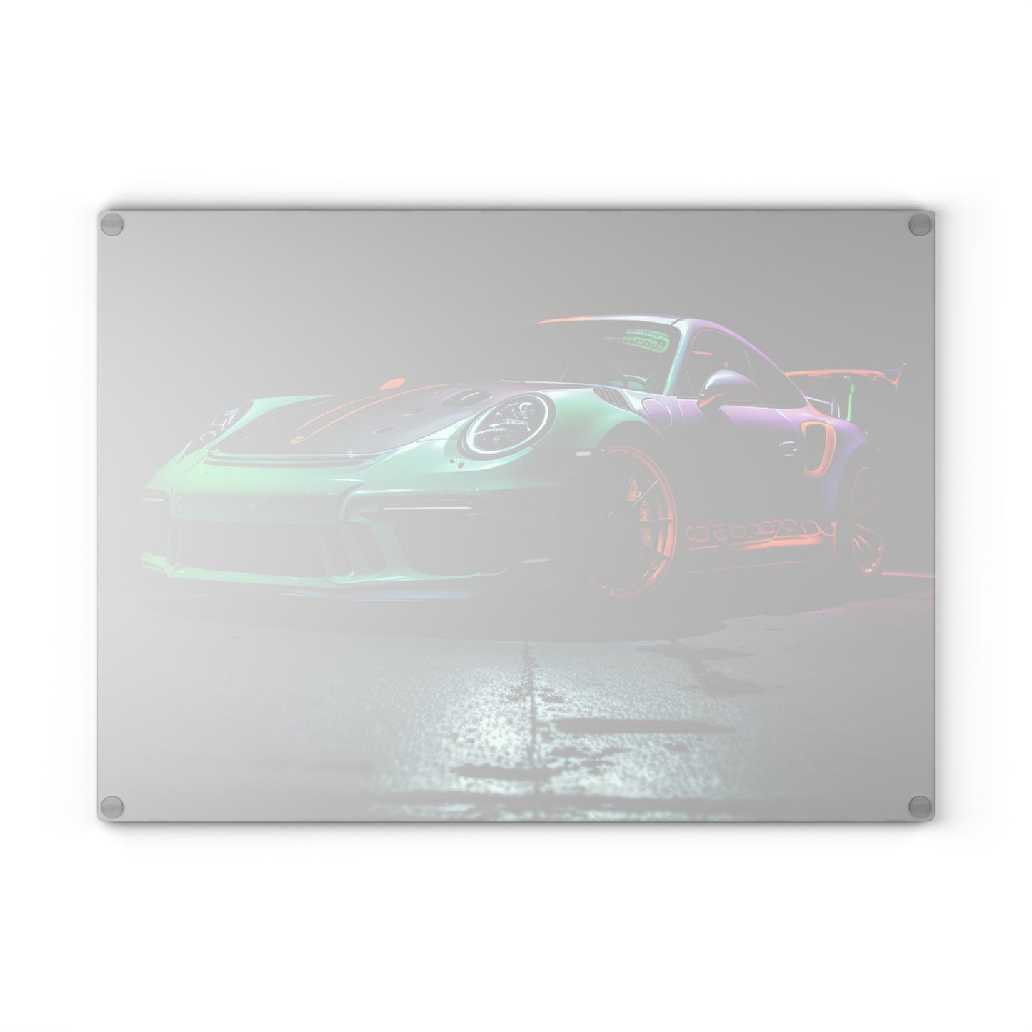 Glass Cutting Board Porsche Color 4