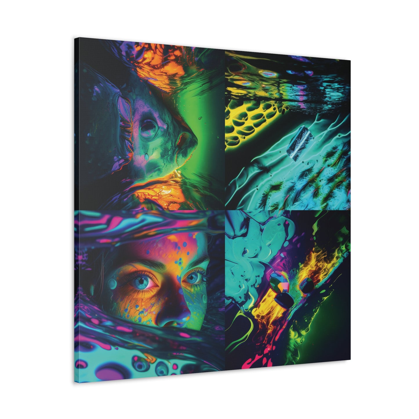 Canvas Gallery Wraps Florescent Glow 5