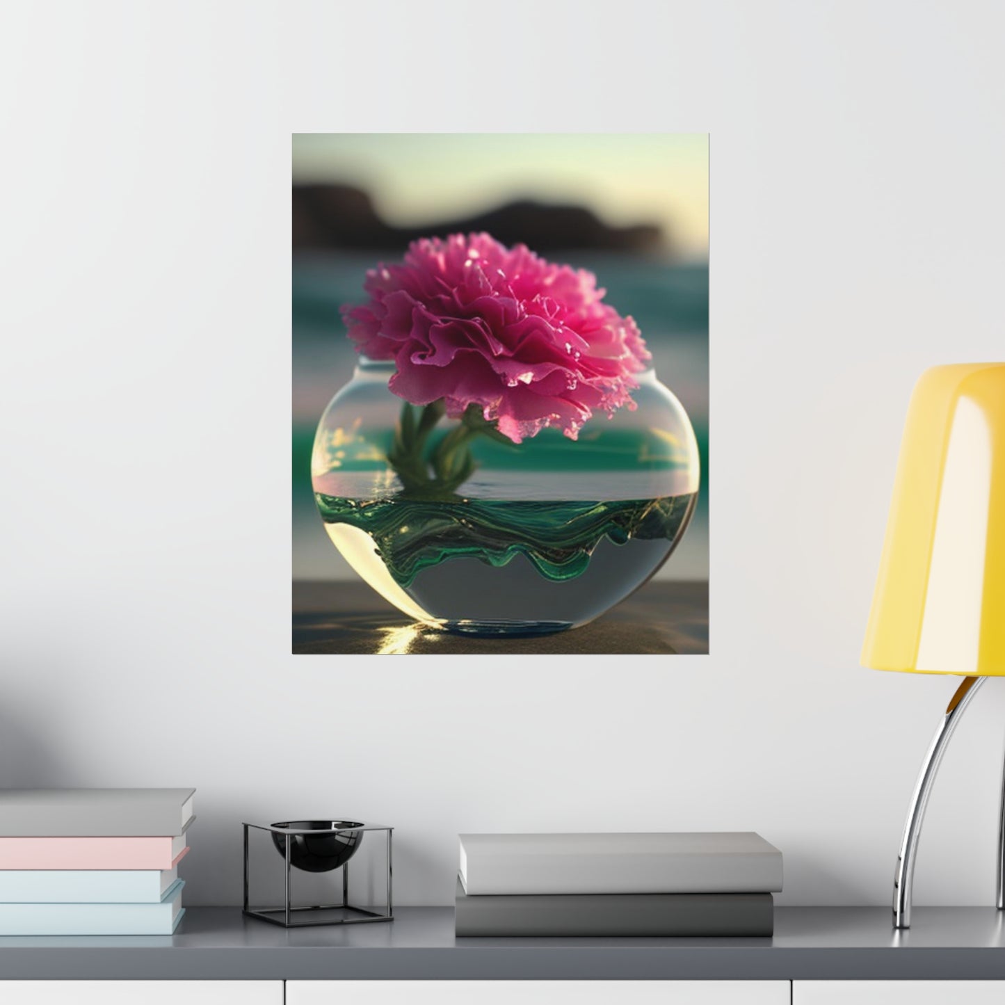 Premium Matte Vertical Posters Carnation 3