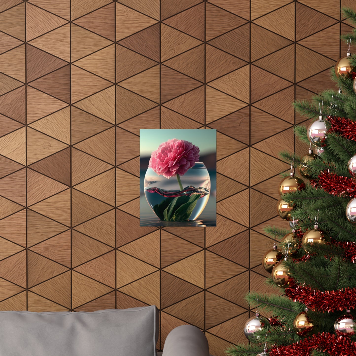 Premium Matte Vertical Posters Carnation 2
