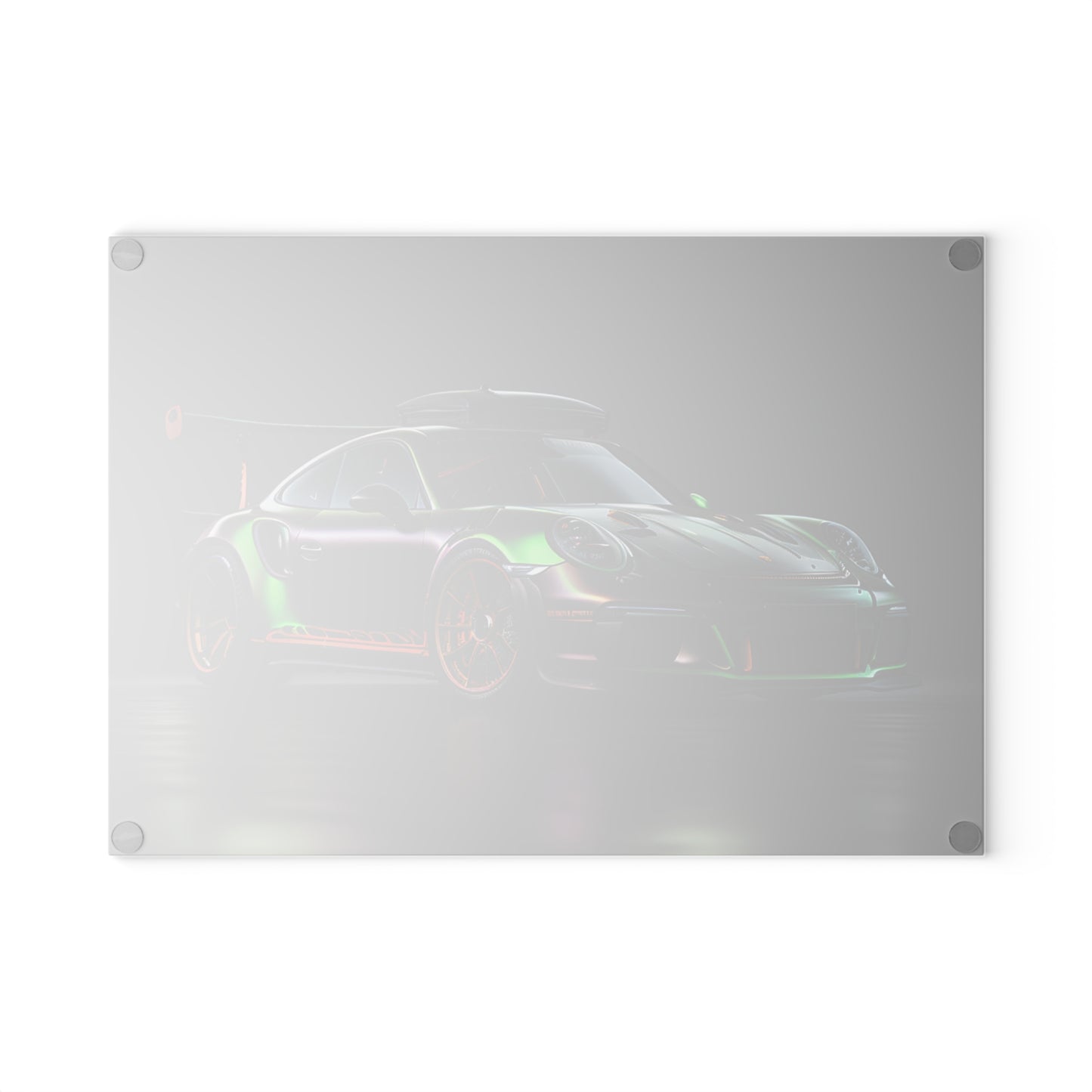 Glass Cutting Board Porsche Color 2