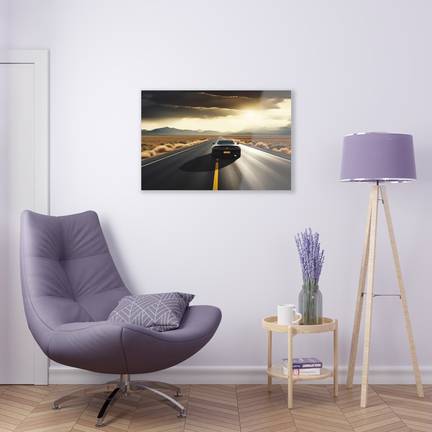 Acrylic Prints Ferrari Road 1