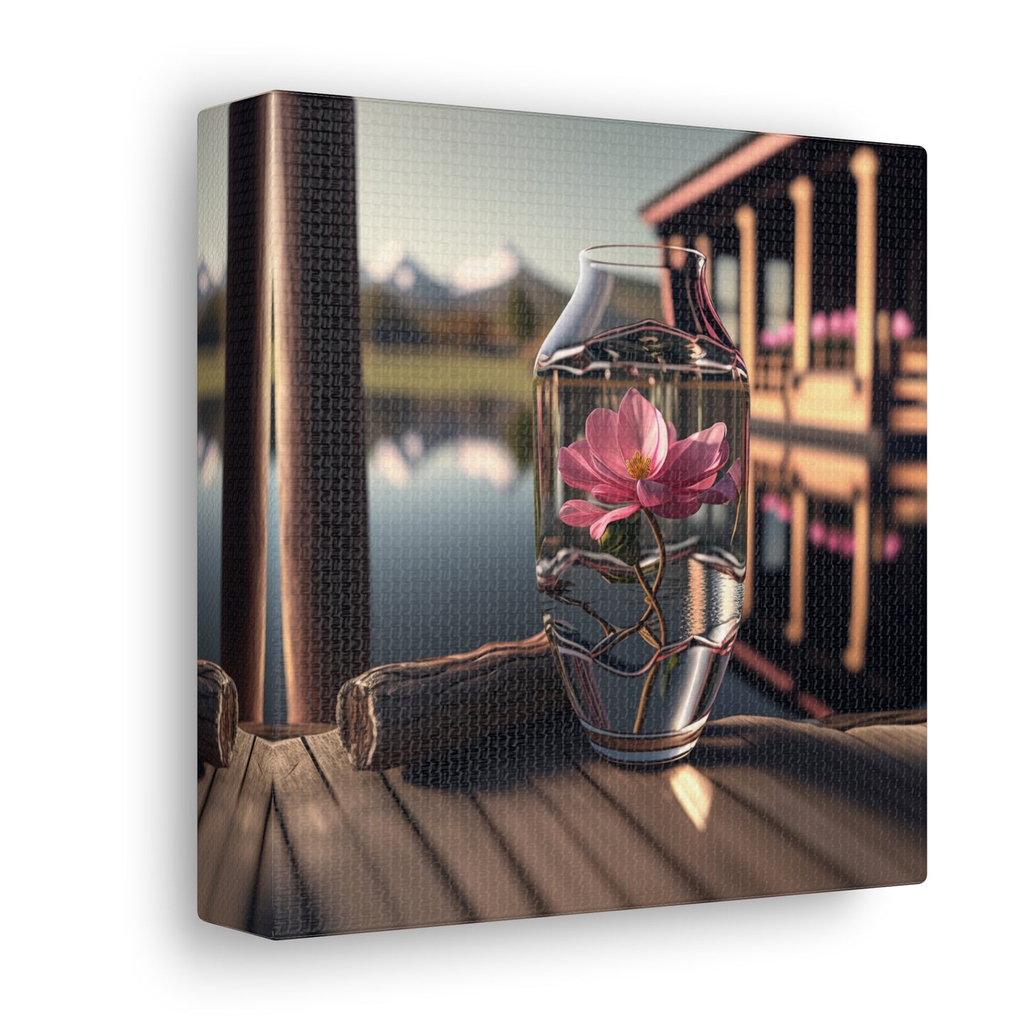 Canvas Gallery Wraps Pink Magnolia 1