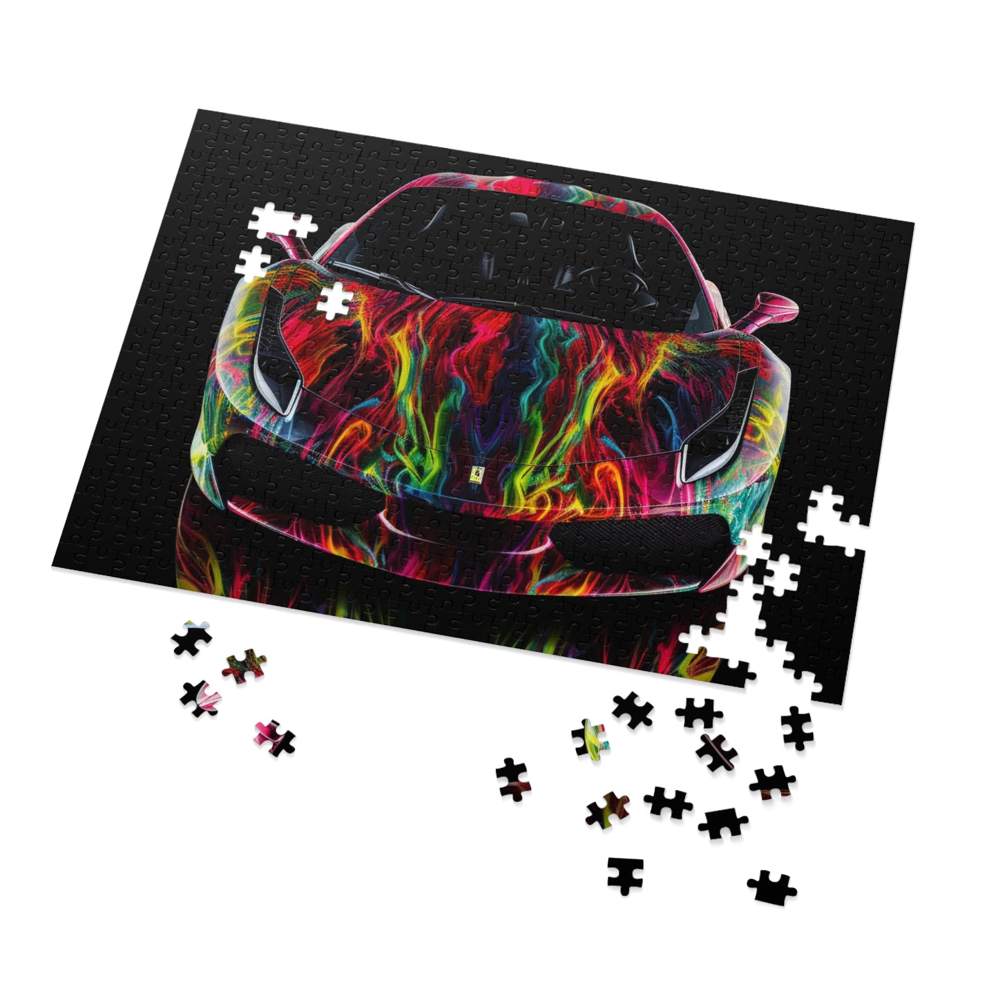 Jigsaw Puzzle (30, 110, 252, 500,1000-Piece) Ferrari Color 1