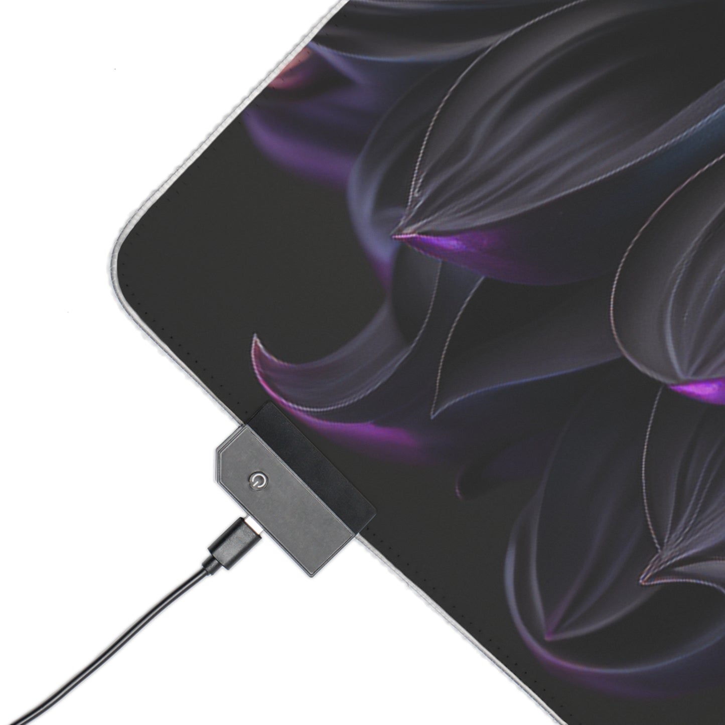 LED Gaming Mouse Pad Dahlia Purple 2