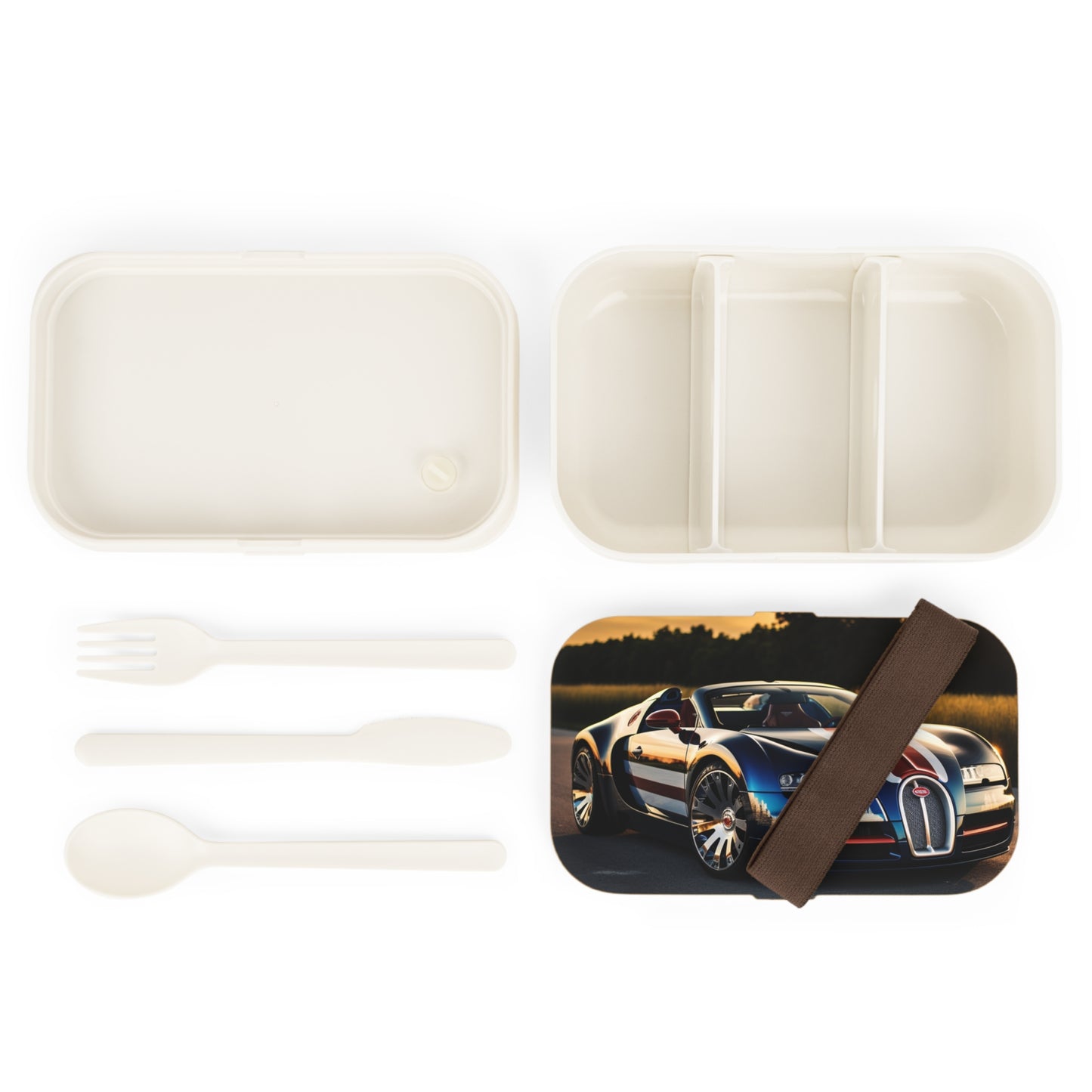 Bento Lunch Box Bugatti Flag American 3