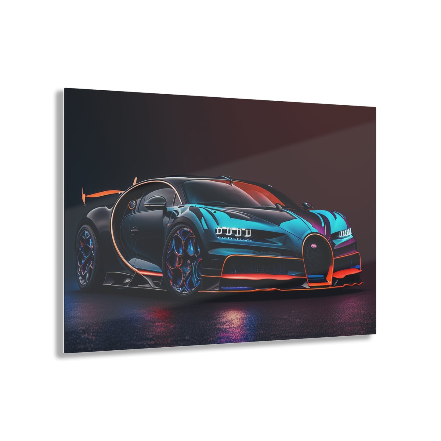 Acrylic Prints Bugatti Chiron Super 1