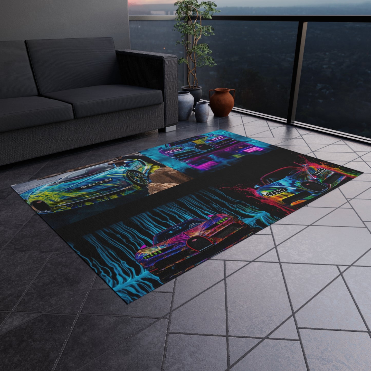 Outdoor Rug  Bugatti Water 5