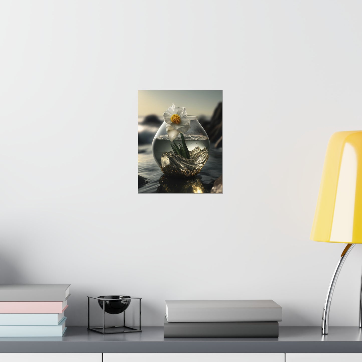 Premium Matte Vertical Posters Daffodil 1