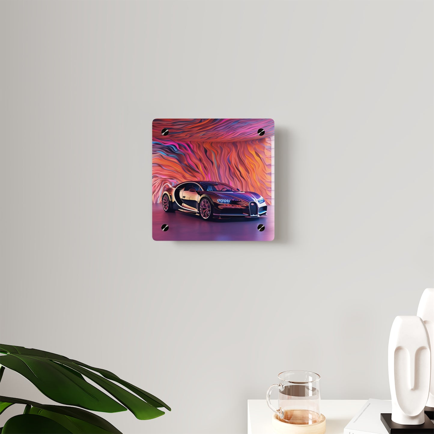 Acrylic Wall Art Panels Bugatti Abstract Flair 4