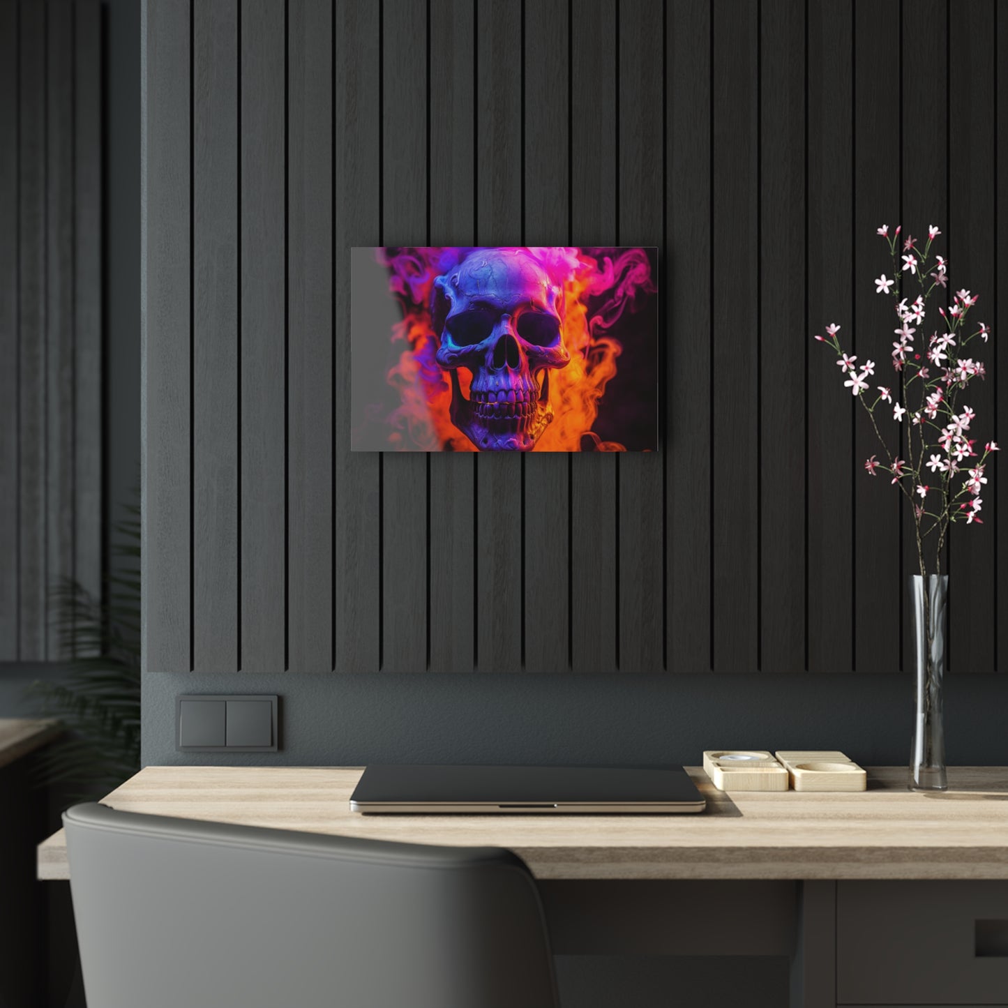 Acrylic Prints Macro Skull 4