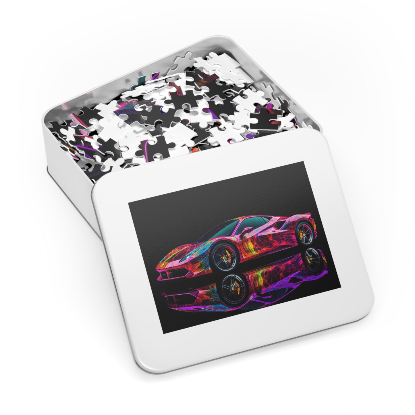 Jigsaw Puzzle (30, 110, 252, 500,1000-Piece) Ferrari Color 4