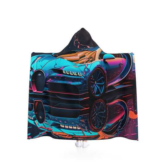 Hooded Blanket Bugatti Neon Chiron 4