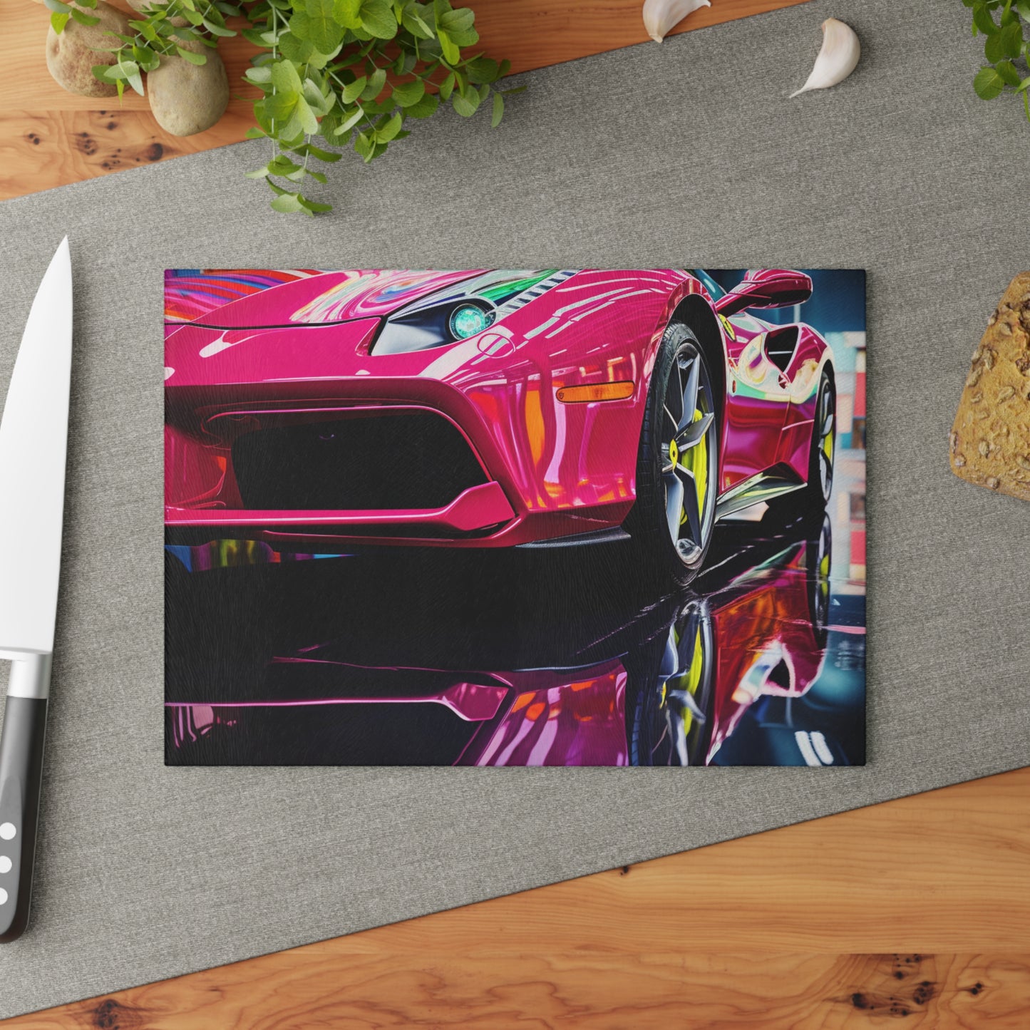 Glass Cutting Board Ferrari Flair Macro 2