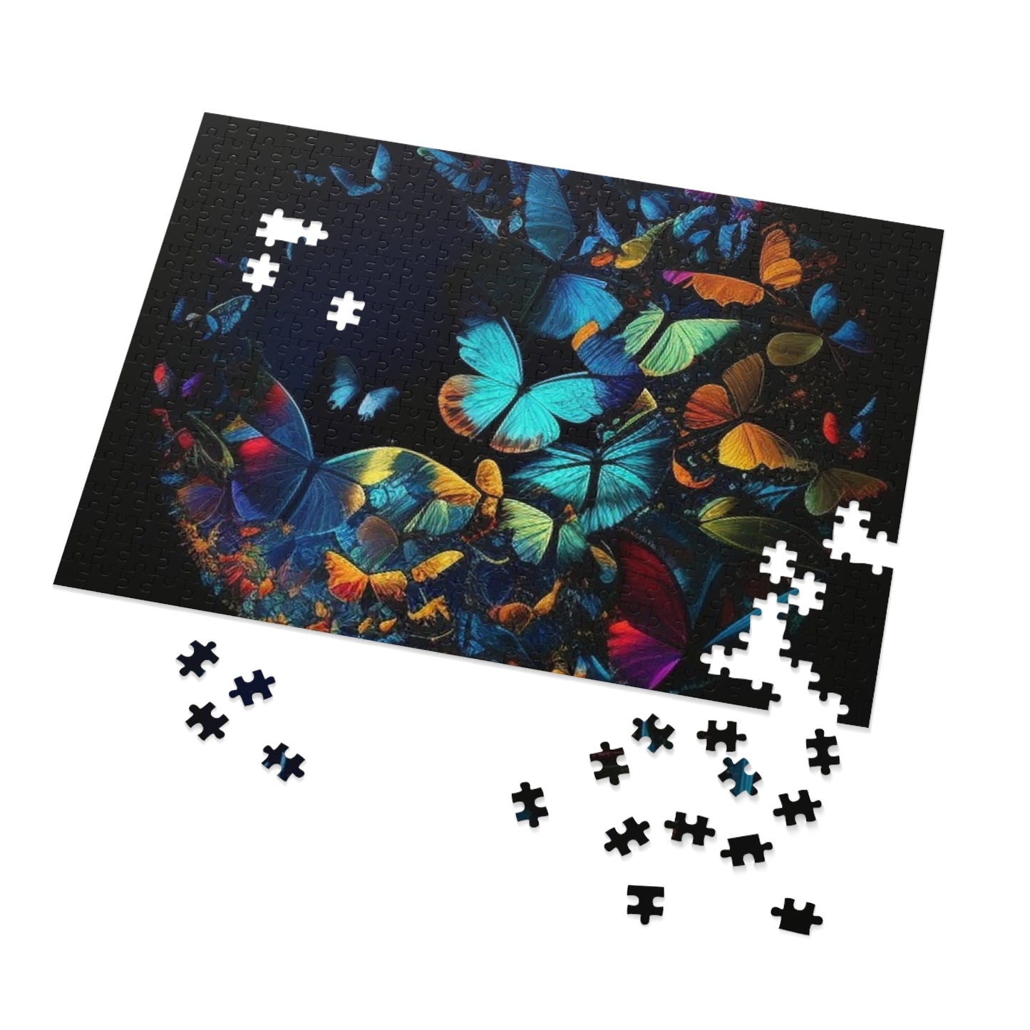 Jigsaw Puzzle (30, 110, 252, 500,1000-Piece) Moon Butterfly 1