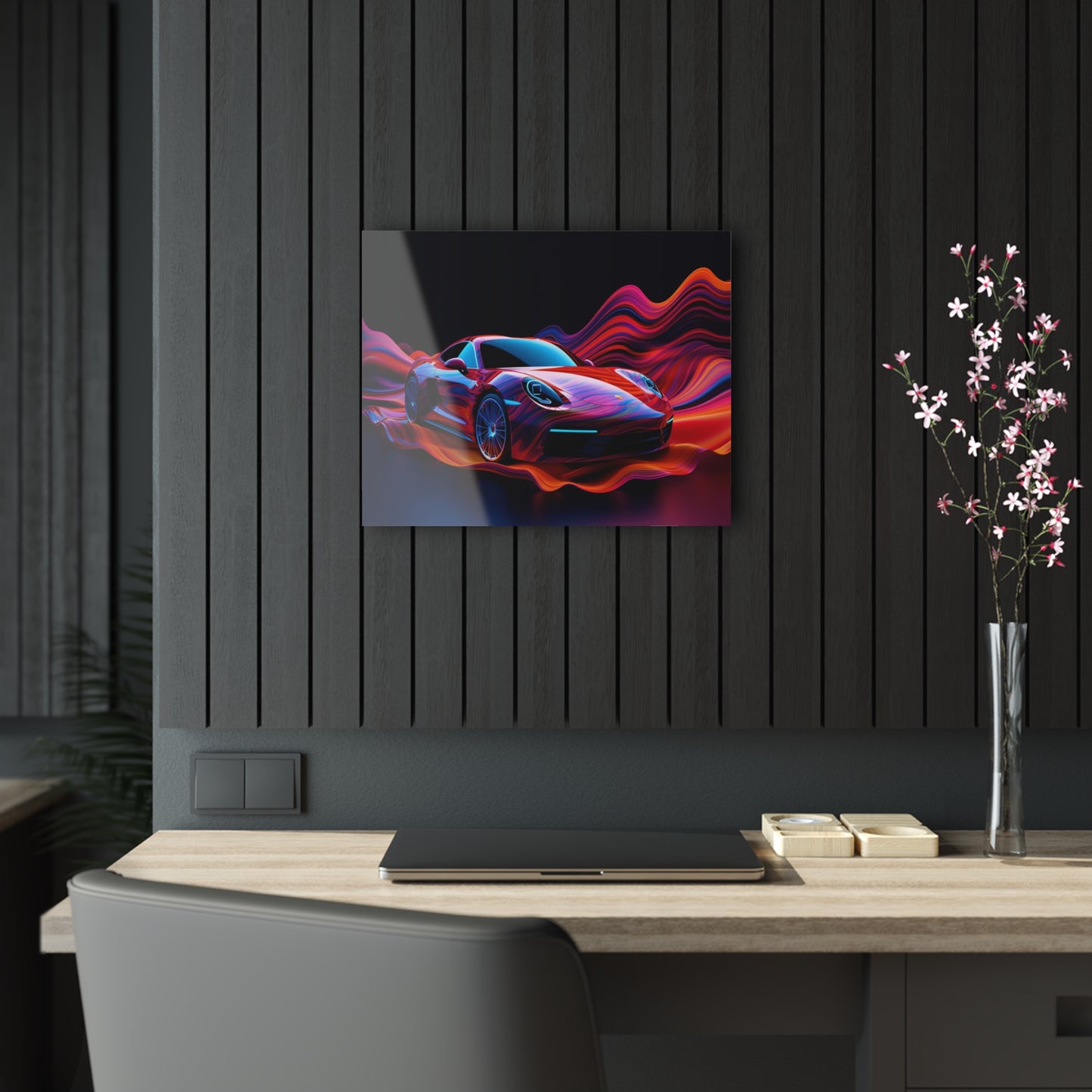 Acrylic Prints Porsche Water Fusion 4