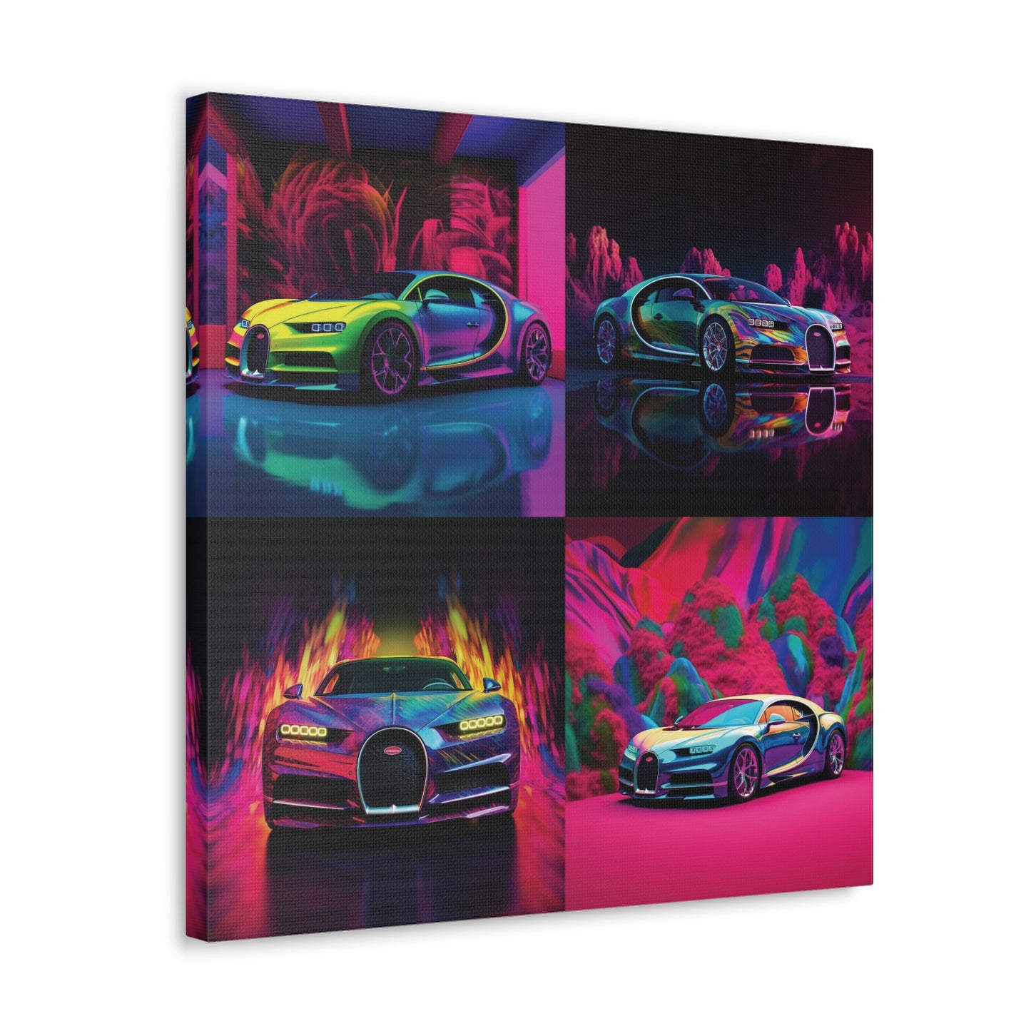 Canvas Gallery Wraps Florescent Bugatti Flair 5