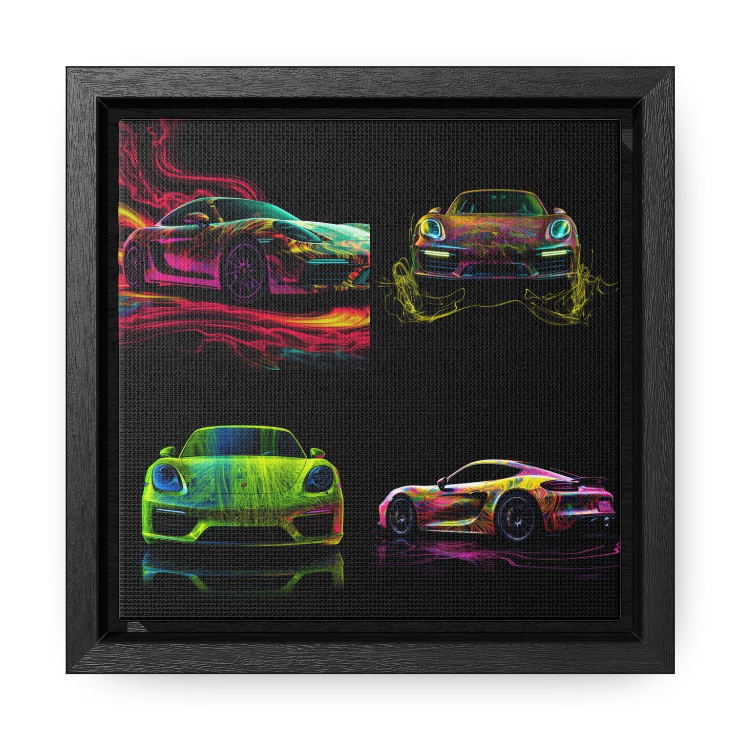 Gallery Canvas Wraps, Square Frame Porsche Flair 5