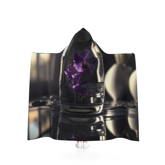 Hooded Blanket Purple Orchid Glass vase 4