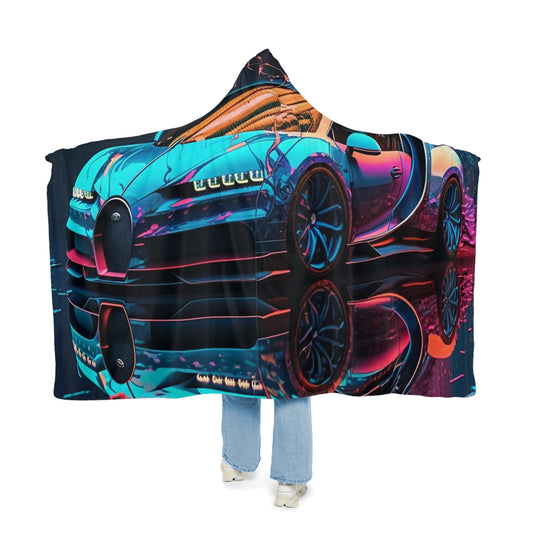 Snuggle Hooded Blanket Bugatti Neon Chiron 4