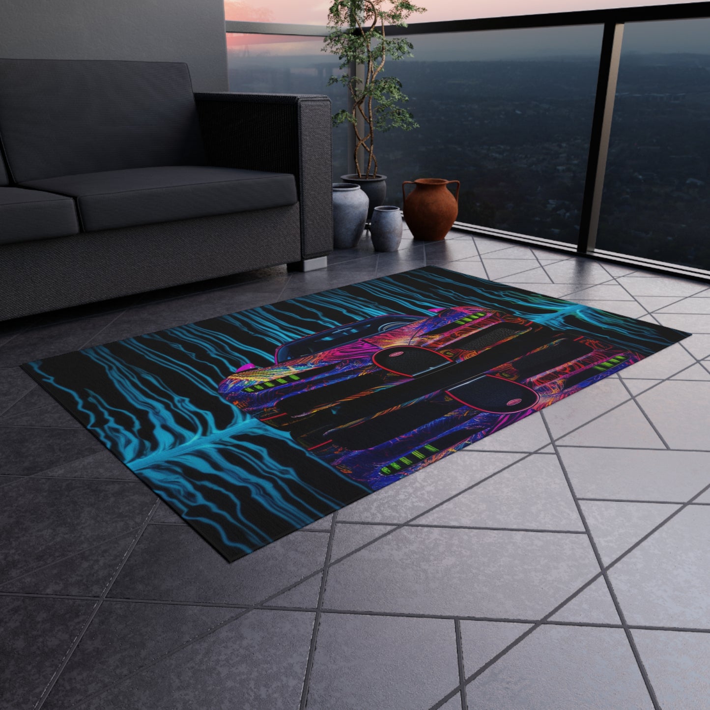 Outdoor Rug  Bugatti Water 3