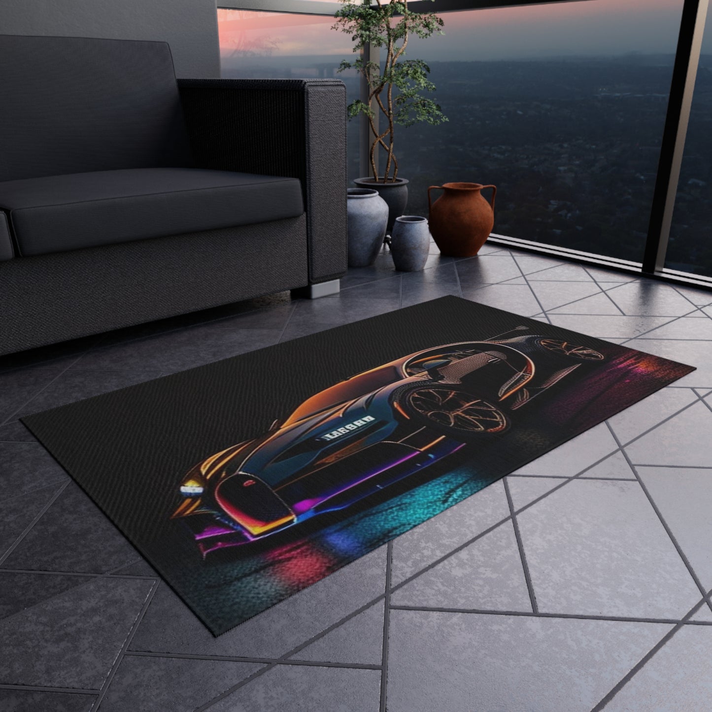 Outdoor Rug  Bugatti Chiron Super 4