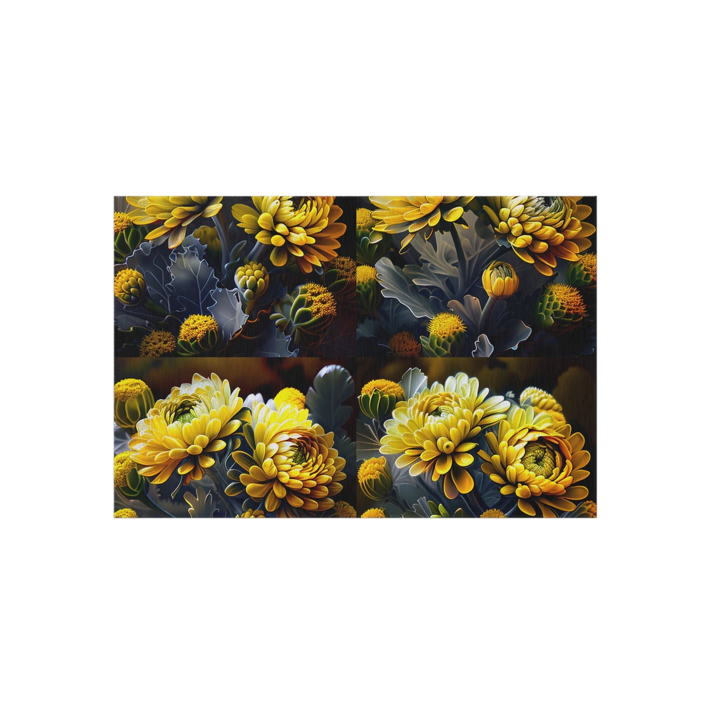 Outdoor Rug  Yellow Hermosas Flores Amarillas 5