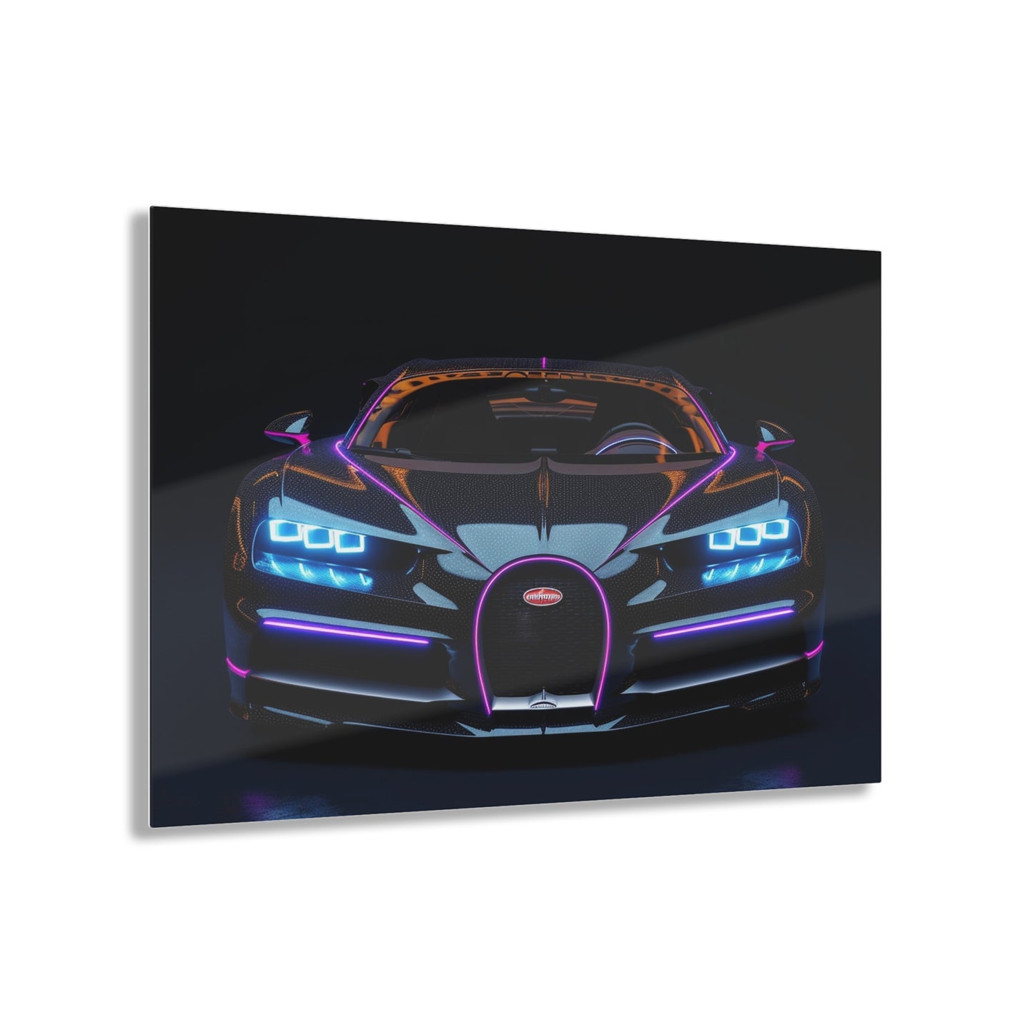 Acrylic Prints Hyper Bugatti Chiron 2