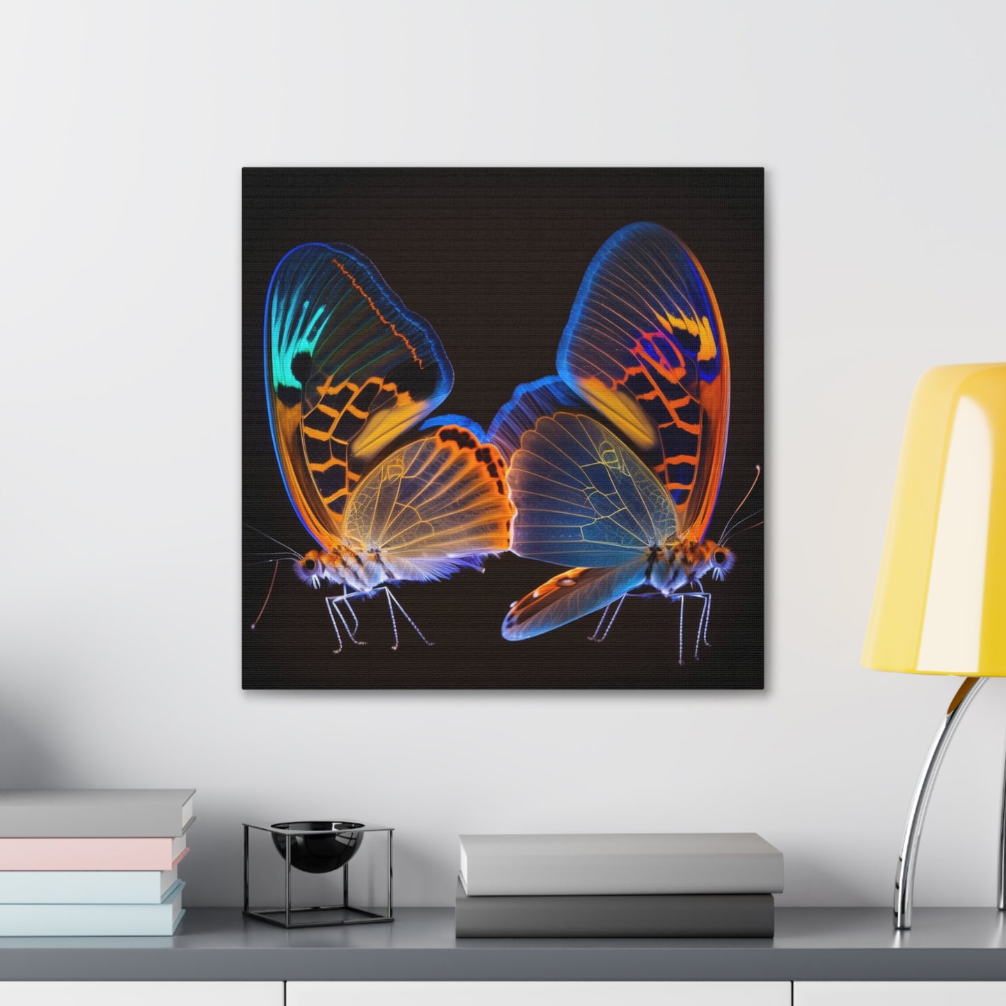 Canvas Gallery Wraps Neon Glo Butterfly 2