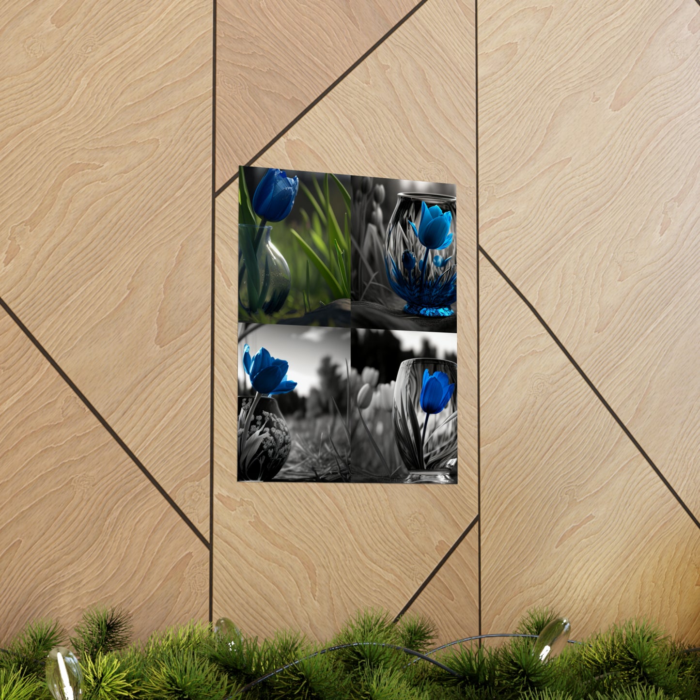 Premium Matte Vertical Posters Tulip 5