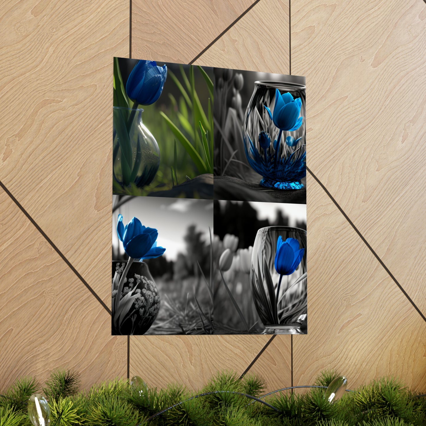 Premium Matte Vertical Posters Tulip 5