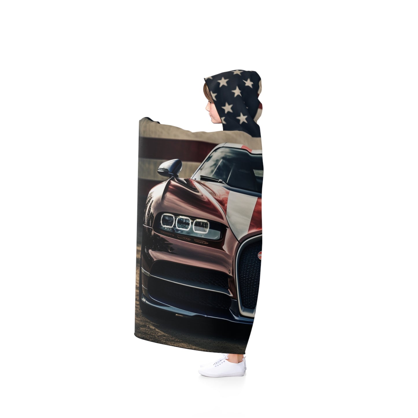 Hooded Blanket Bugatti Flag 1