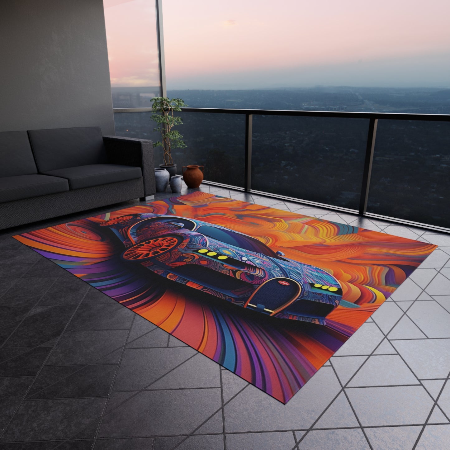 Outdoor Rug  Bugatti Abstract Concept 4