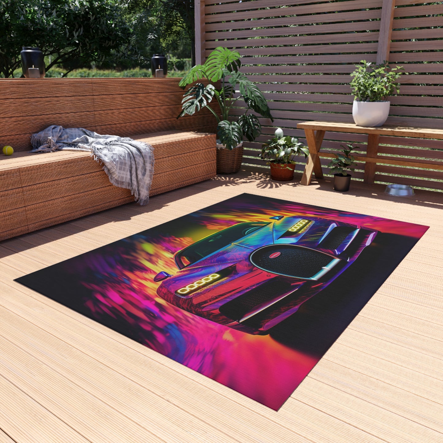 Outdoor Rug  Florescent Bugatti Flair 3